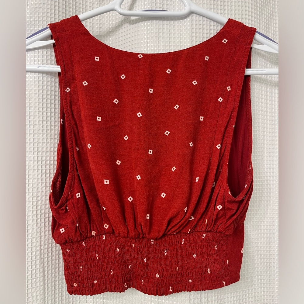 Vintage Style Red Polka Dot Skirt Set - Picture 3 of 14